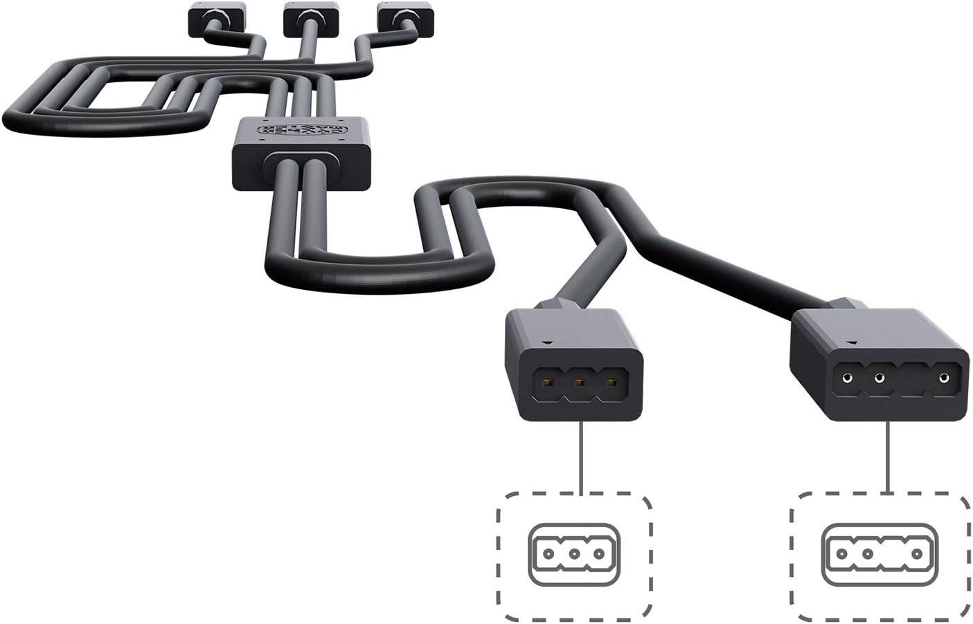 Cooler Master addressable RGB 1-to-3 splitter cable 50cm