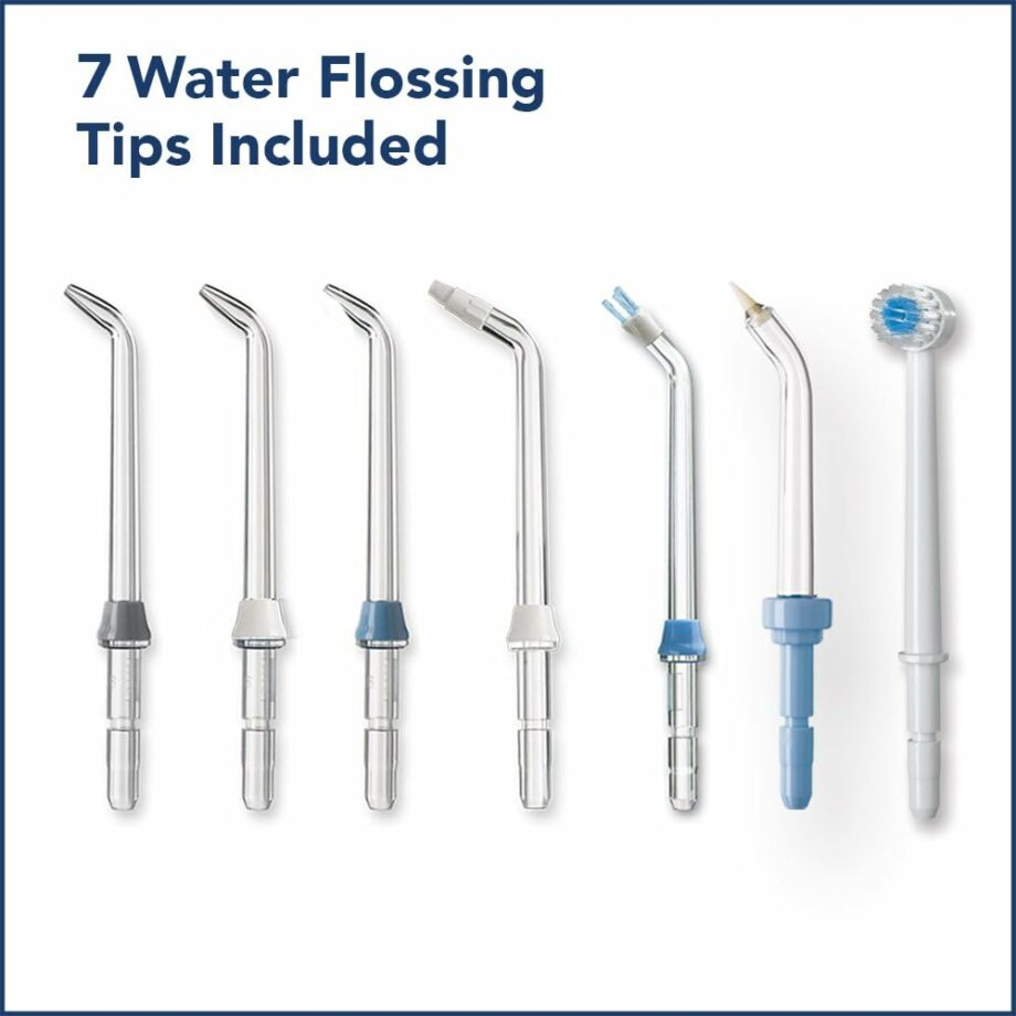 Waterpik Ultra Professional Water Flosser with 7 Tips and Advanced Pressure Control System – White