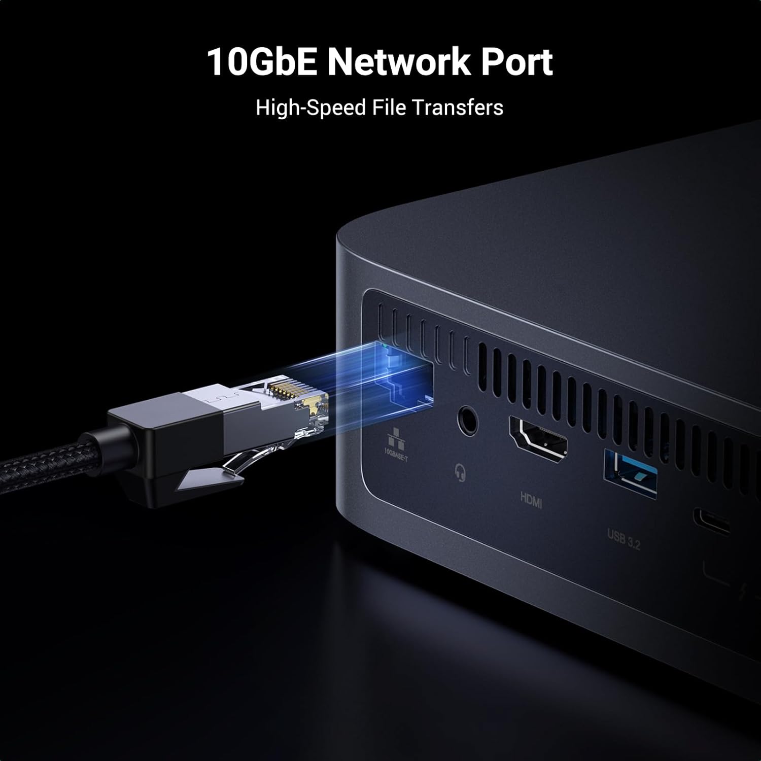 UGREEN NASync DXP480T Plus سيرفر SSD فائق السرعة بمعالج i5 وWi-Fi 6