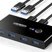UGREEN 2-In 4-Out USB 2.0 Sharing Switch Box - 30767