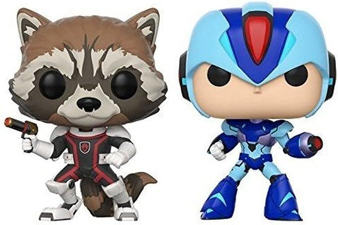 Funko Pop! Games: Marvel Vs. Capcom 2PK - Rocket Vs. Mega Man X