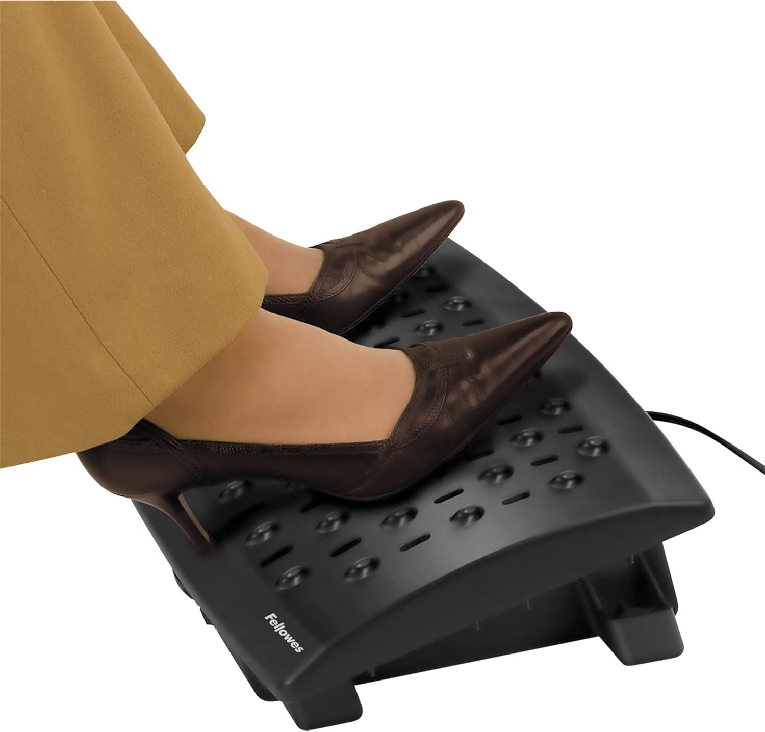 Fellowes Climate Control Footrest - Black