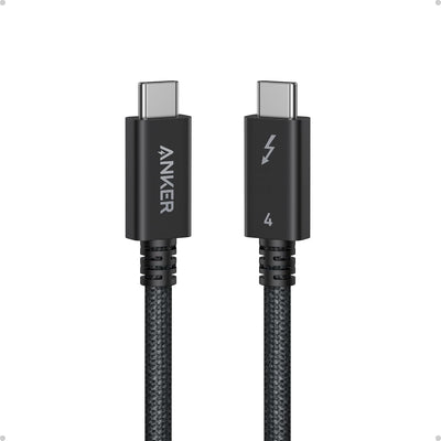 Anker Thunderbolt 4 Ultra كابل (3.3 قدم/ 240 واط/ 40 جيجابت في الثانية/ مضفر)