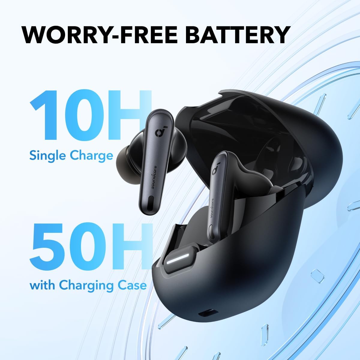 Anker Soundcore Liberty 4 NC Wireless Earbuds 50H Battery Life