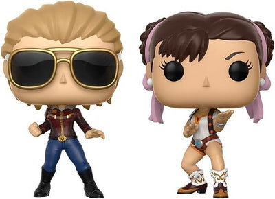 Funko Pop! Games: Marvel Vs. Capcom 2PK - Captain Marvel Vs. Chun-Li