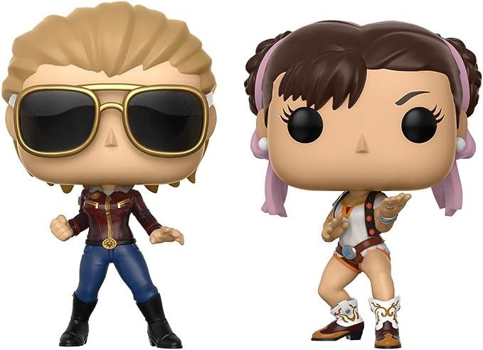 Funko Pop! Games: Marvel Vs. Capcom 2PK - Captain Marvel Vs. Chun-Li