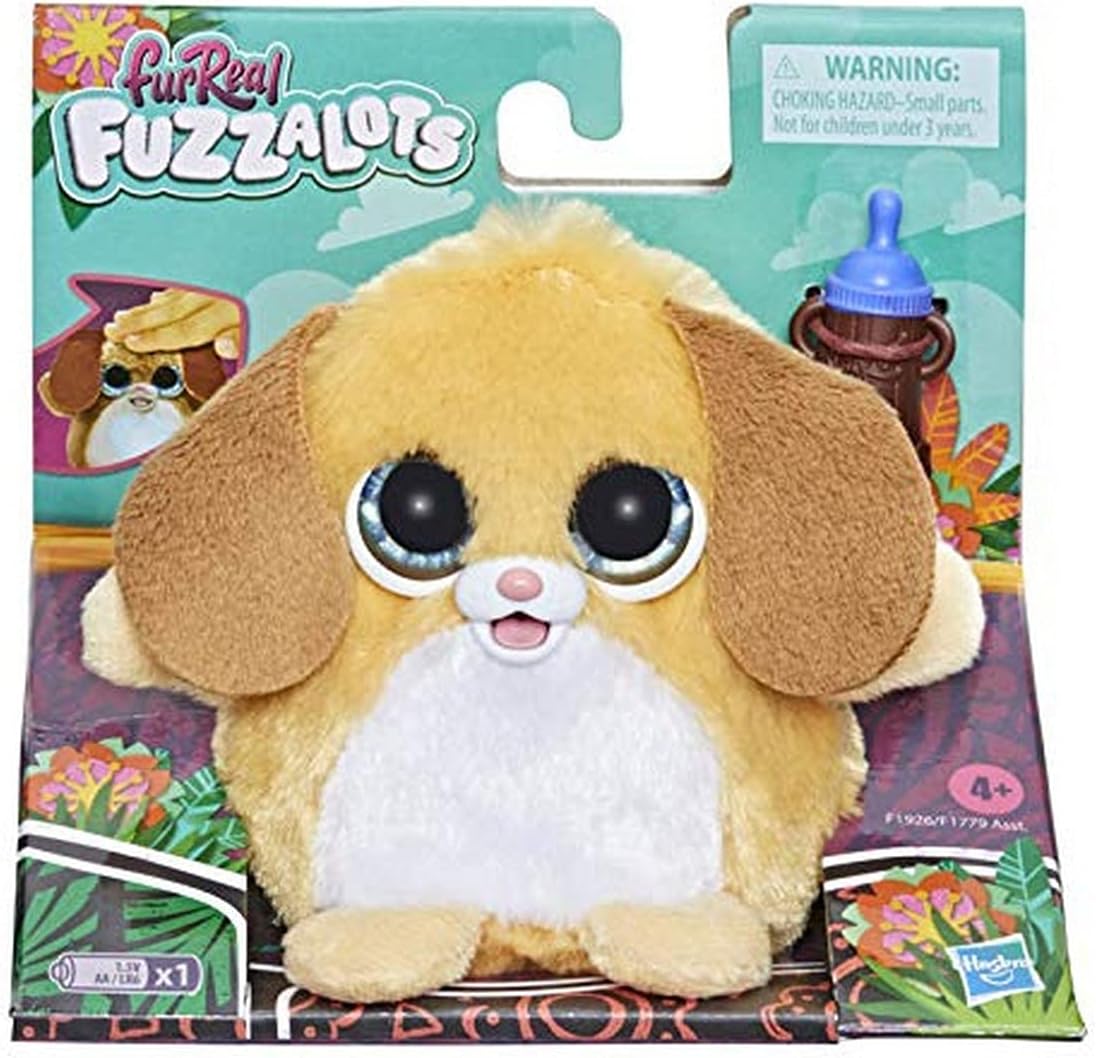 Hasbro Furreal Fuzzalots Color-change Interactive Feeding Toy- Puppy