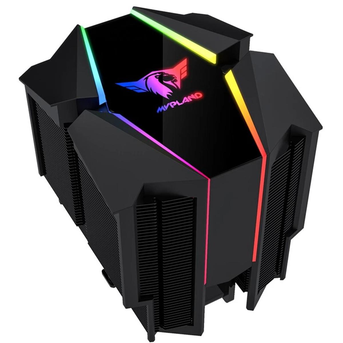 HuntKey MVP 620i Dual-Tower CPU Cooler with RGB Lighting