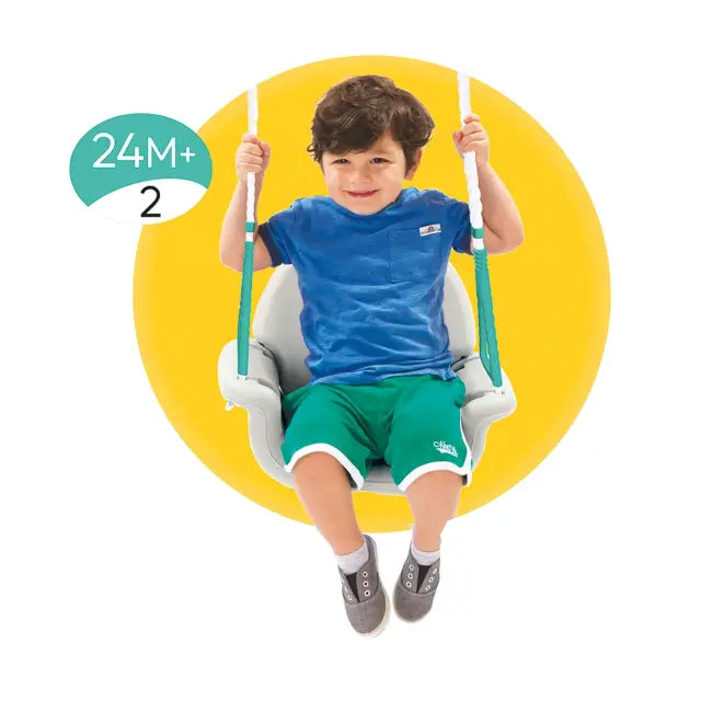 Dolu 3-in-1 Kids Swing – White | 2655