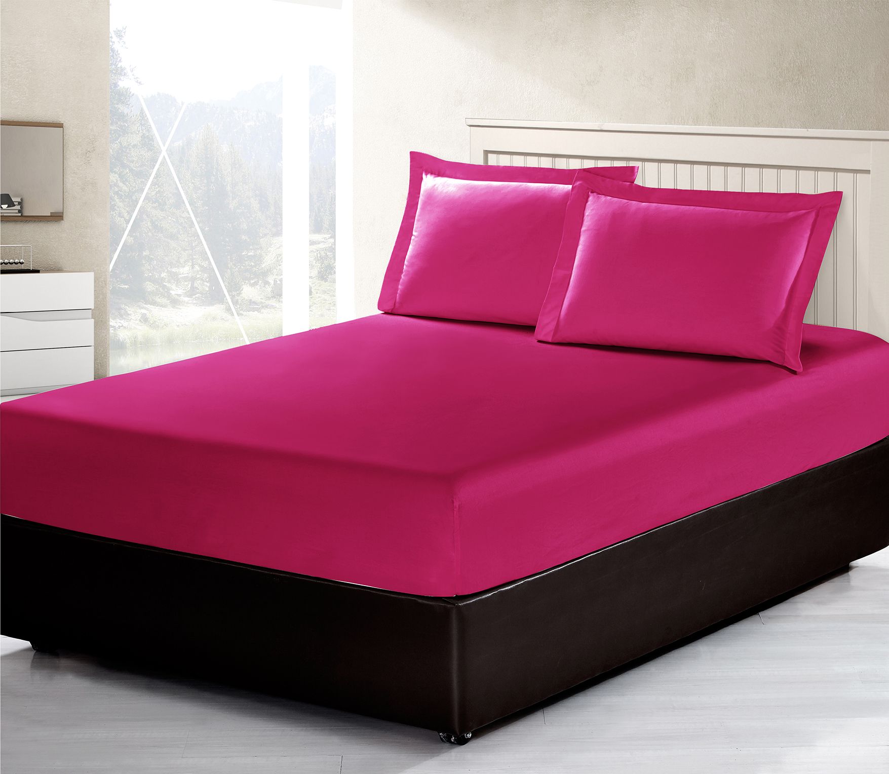 ARMN Vero Fitted Sheet Set – Queen 3-Piece Soft Comfort