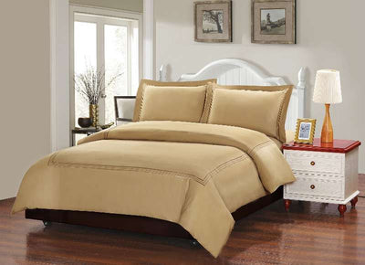 ARMN Naturesoft Queen Duvet Set – 4-Piece Natural Comfort
