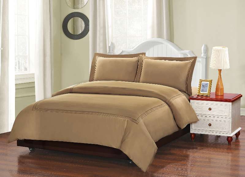 ARMN Naturesoft King Duvet Set – 4-Piece Natural Luxury