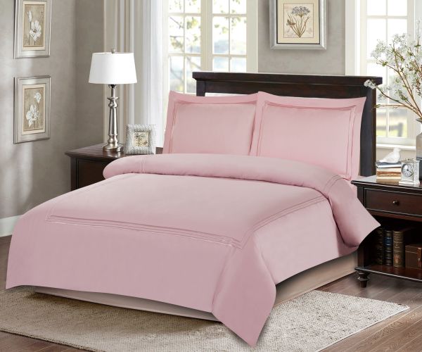 ARMN Naturesoft King Duvet Cover Set 4pcs – Pink
