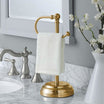 ARMN Delta Toilet Paper Holder - Gold Elegant & Modern