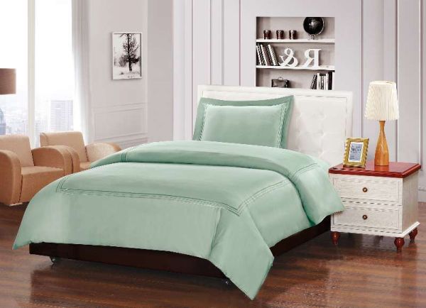 ARMN Naturesoft Single Bed Cover Set 3 Pieces – Green