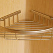 ARMN Space Aluminum Corner Shelf – Gold, Stylish & Durable