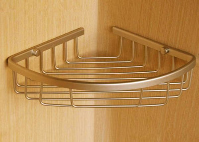 ARMN Space Aluminum Corner Shelf – Gold, Stylish & Durable