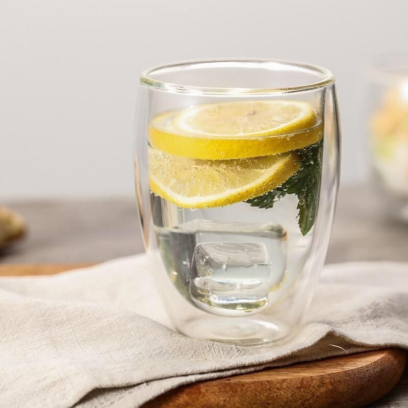 ARMN Anchor 350ml Double-Wall Glass Tumbler