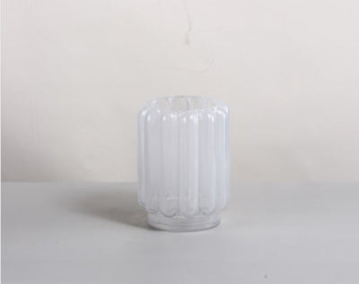 ARMN Sorbet White Vase 18.5 cm – Elegant Modern Décor
