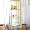 ARMN Milton 5-Tier Stand 45×45cm - Gold