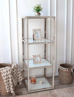 ARMN Milton 4-Tier Stand 35×35cm - Silver
