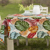 Dreams Tropico 140x180 cm Tablecloth & 7 Napkins Set - Green