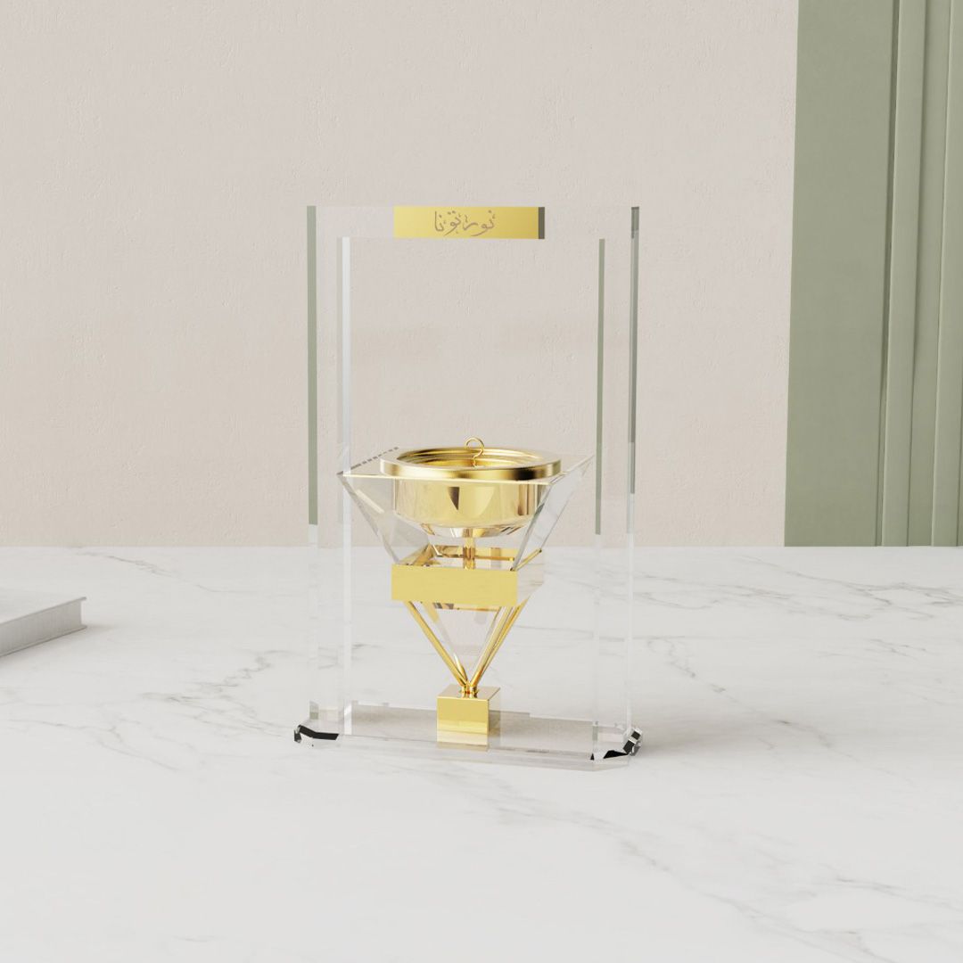 AF Acrylic Incense Burner - Elegant & Modern Design