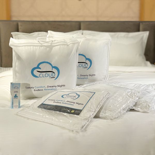 ARMN Cloud 9-Piece Bed Set – White Luxury Bedding