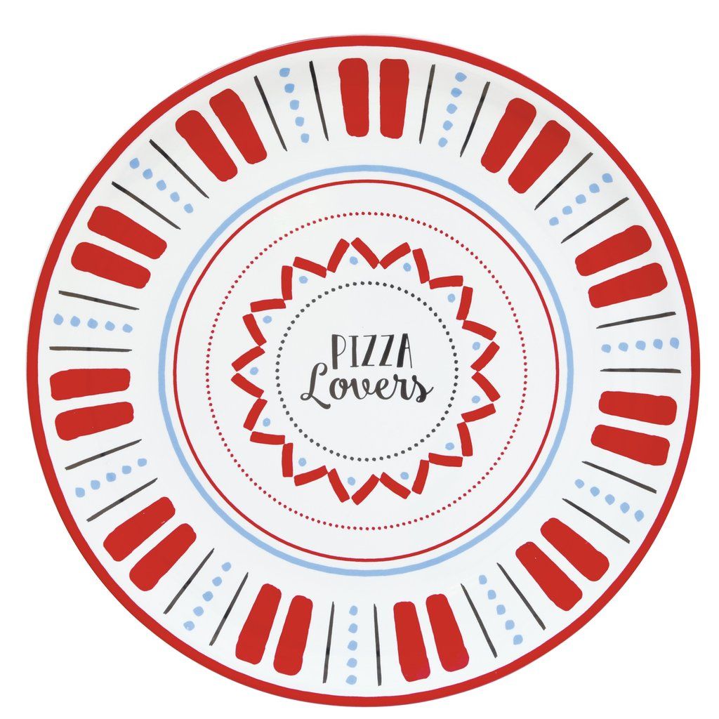 طبق بيتزا 32.5 سم من Easy Life Pizza Lovers – مثالي للبيتزا