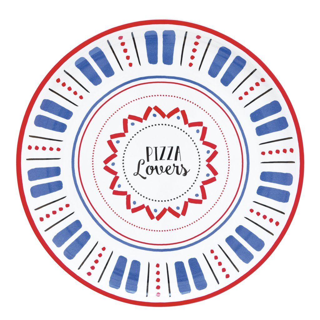 طبق بيتزا 32.5 سم من Easy Life Pizza Lovers – مثالي للبيتزا