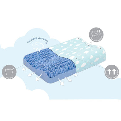 ARMN Pedic Kids Silicone Pillow (Ages 6–13)