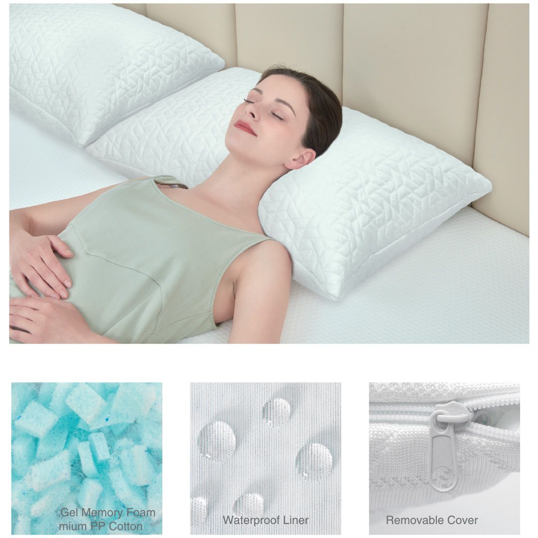 ARMN Pedic Adjustable Memory Foam Pillow