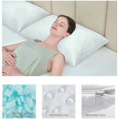 ARMN Pedic Adjustable Memory Foam Pillow