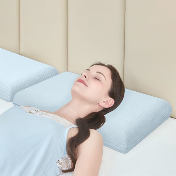 ARMN Pedic Memory Foam & Gel Neck Support Pillow