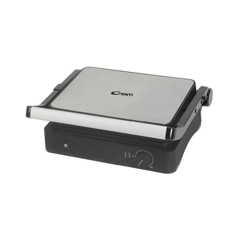 Conti Contact Grill & Panini Press, 2000W, Stainless Steel, GT2200-S