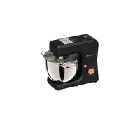 Conti 2000W 10L Digital Kitchen Machine, Copper Motor & Built-In Fermentation (Inc. 3 Attachments), Black KM 102004 BK D