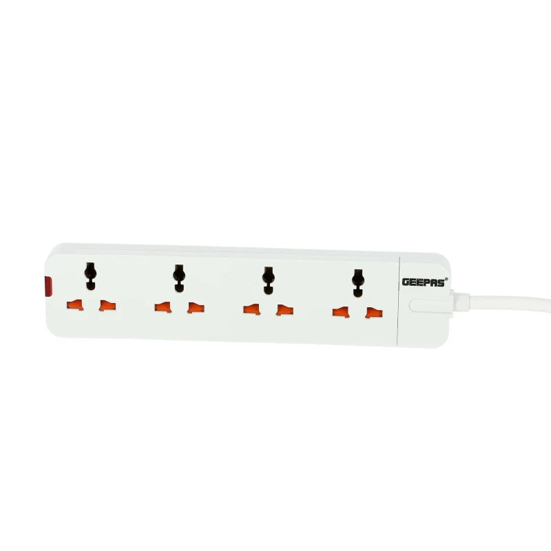 Geepas GES58012 4-Way Extension Socket with LED