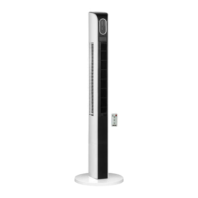 Geepas GF21167N Digital Tower Fan with Remote Control - 50W, 3 Speeds, Oscillating