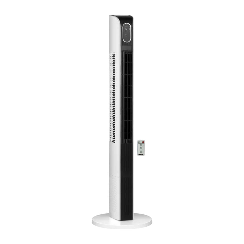 Geepas GF21167N Digital Tower Fan with Remote Control - 50W, 3 Speeds, Oscillating