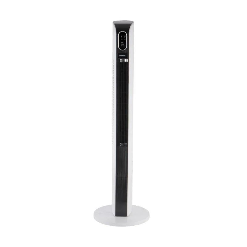 Geepas GF21167N Digital Tower Fan with Remote Control - 50W, 3 Speeds, Oscillating