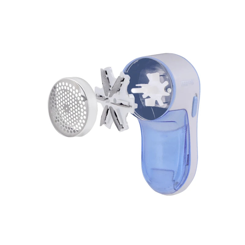 Geepas Rechargeable Lint Remover, Type-C, Child Lock, White/Blue GLR63069UK-BL