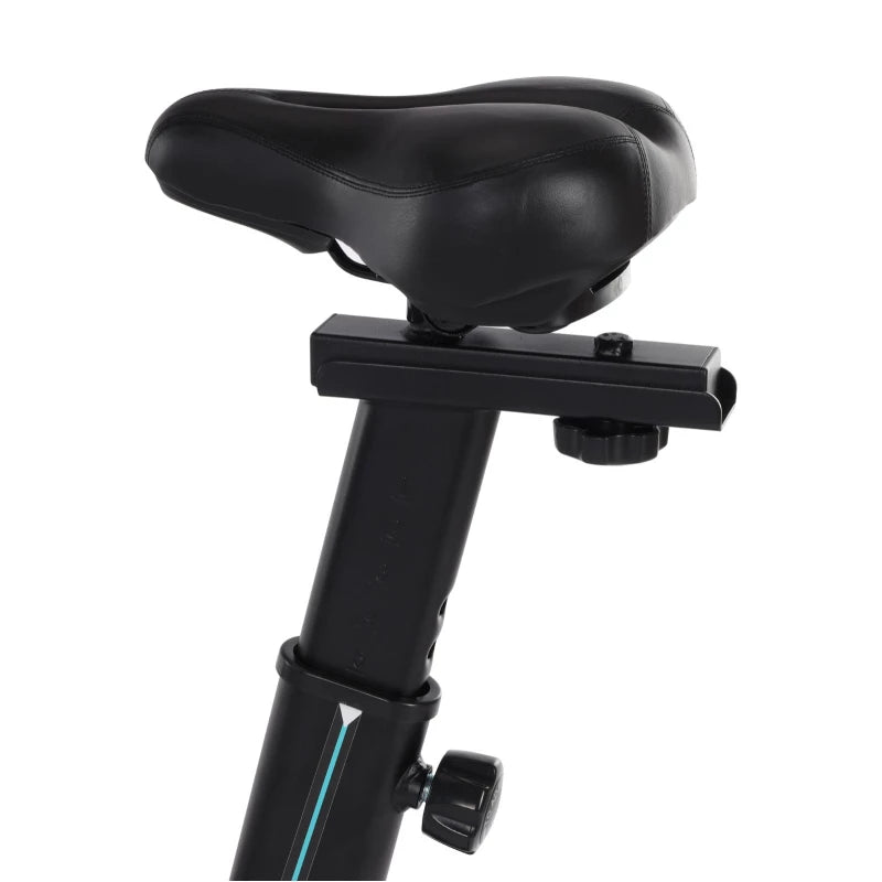 Geepas GFT90005 Spin Bike | Bluetooth Indoor Cycling Bike | Digital Display | 6kg Flywheel | Adjustable Resistance | Black