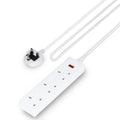 Geepas 3-Gang Extension Lead, 2990W, 3m Cable GES58140