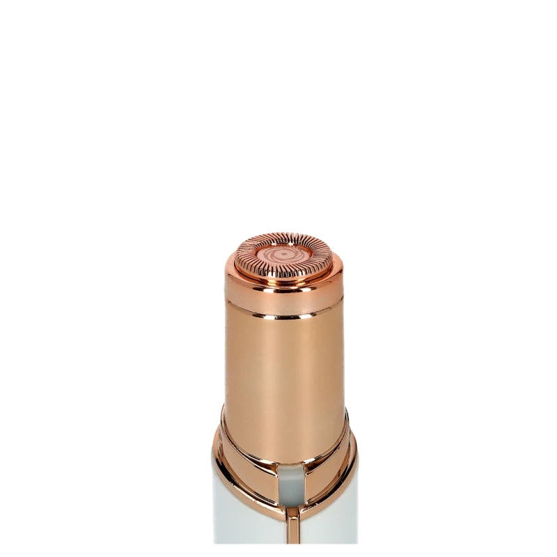 Geepas GLS86039 Lady Shaver with Built-in Light – USB Rechargeable, Painless Hair Removal for Face & Body | White & Gold