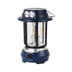Olsenmark OME2824 LED Emergency Lantern with Solar Charging – 7 Hours Runtime | Portable | Blue | 2-Year Warranty