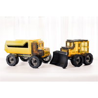 TileTek Mega Movers Magnetic Vehicle Building Pack, 22 Pieces, Ages 3+