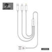 Lenyes LC952 3-in-1 Cable – Type-C, Lightning, Micro USB