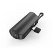 LENYES 5000mAh Mini Power Bank 2 Connector Options With Stand Of Power Bank
