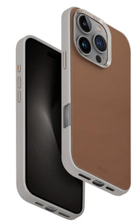 UNIQ Hybrid iPhone 16 Pro Max Magclick Charging Lyden Ds - Caramel (Caramel/Ivory)