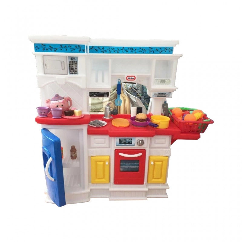 Little Tikes Gourmet Prep ‘n Serve Kitchen – Kids Play Kitchen with Sound Effects